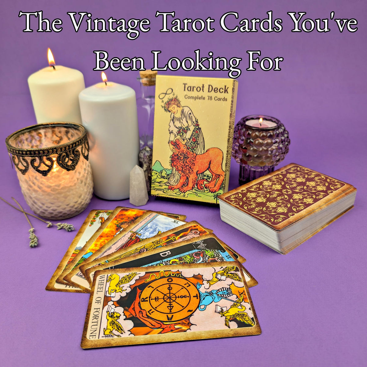 Witchy Cauldron durable card stock supports daily shuffles and long-lasting practice