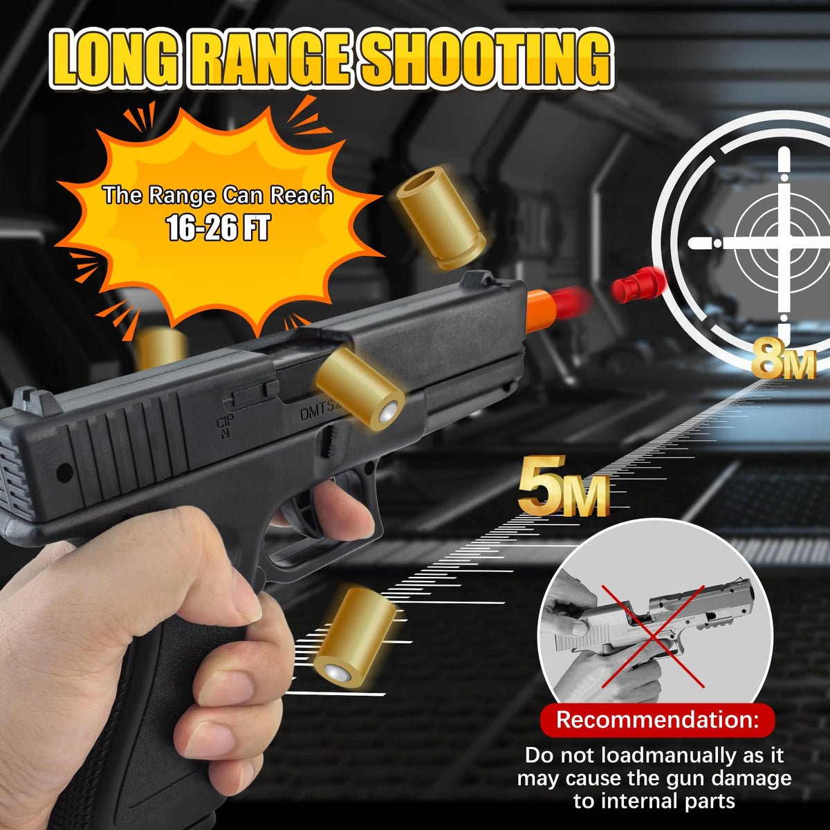 Witcrety 2 magazines enable fast reloading during group games