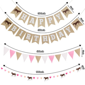 With Luxe & Love Happy Birthday Banner piece two adds cohesive party visuals.