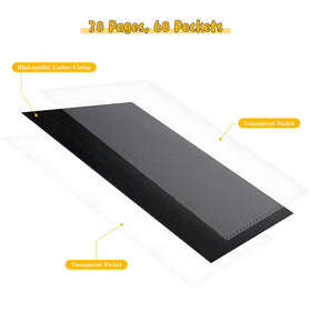 WITHYU 60 XL pockets with side-loading ensure secure card storage.