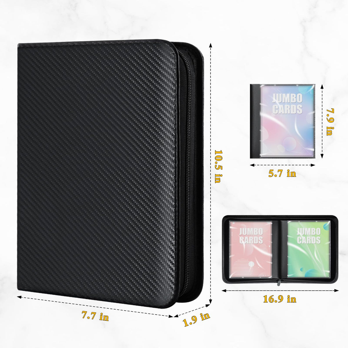 WITHYU PU leather waterproof and dustproof shell protects cards on the go.