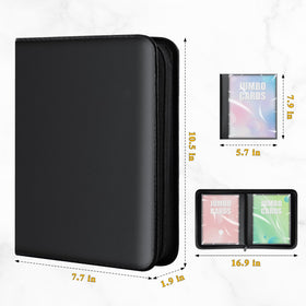 WITHYU PU leather binder exterior provides waterproof and dustproof protection