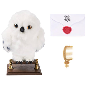 Wizarding World Enchanting Hedwig responds to tone and voice.