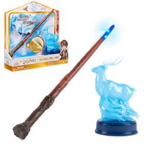 Wizarding World Harry Potter wand with 13-inch light-up design for epic spell practice.