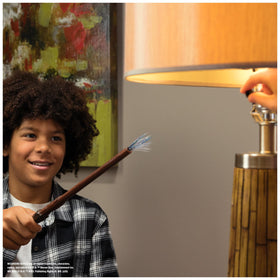 Wizarding World wand in action for pretend play and storytelling