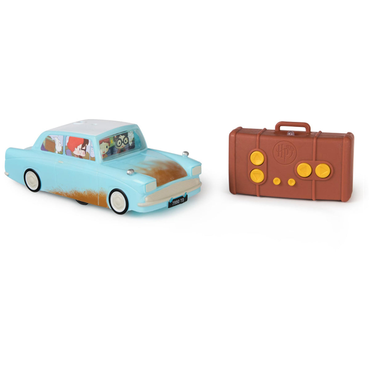 Wizarding World Weasley’s Flying Car blue paint for authentic indoor play