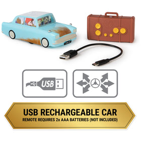 Wizarding World Weasley’s Flying Car multi-directional control for versatile movement
