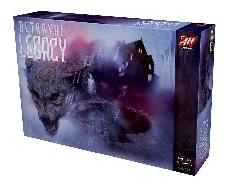 Wizards of the Coast Betrayal Legacy box art invites mystery and collaboration.