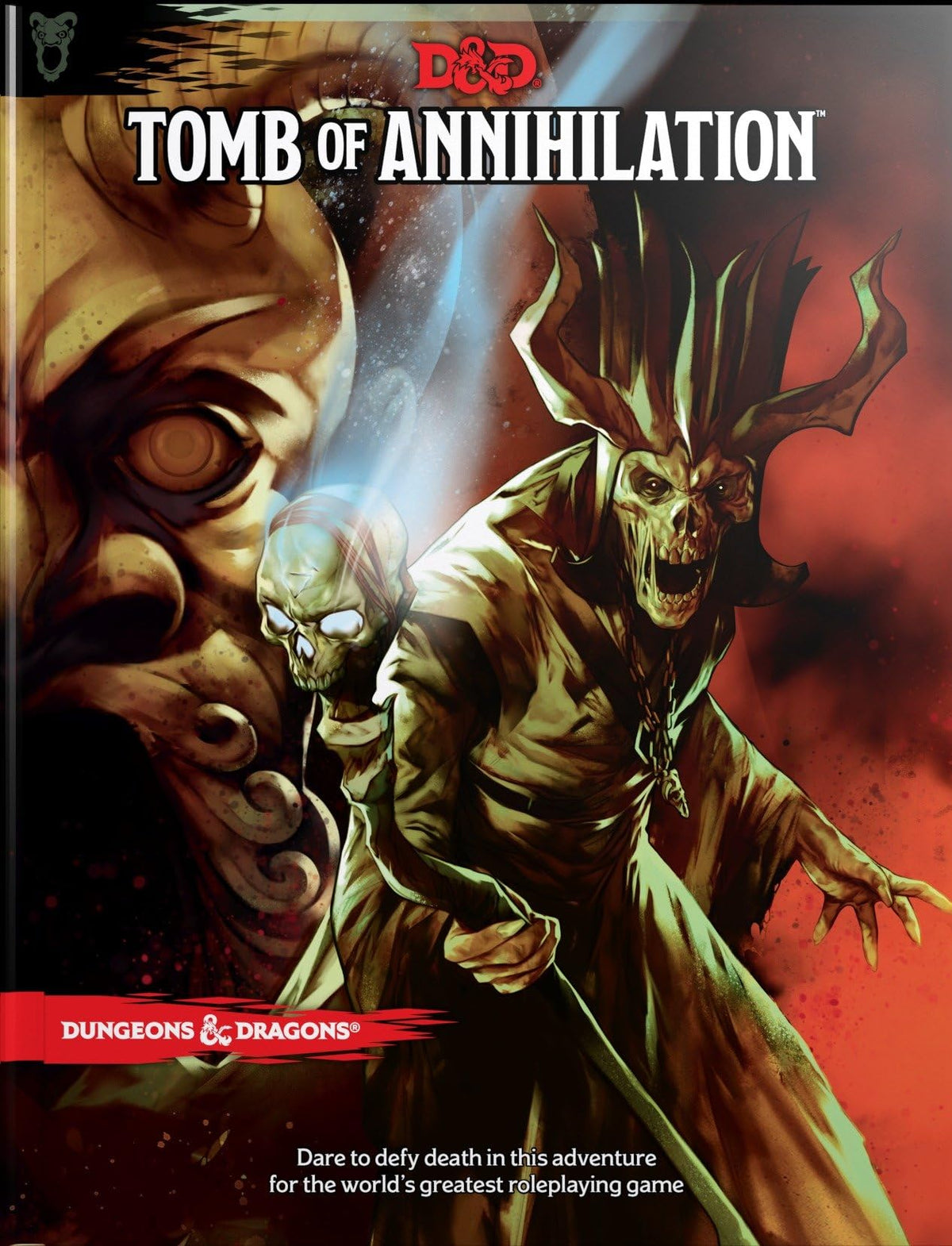 Wizards of the Coast Tomb of Annihilation cover—immersive D&D adventure for levels 1–11