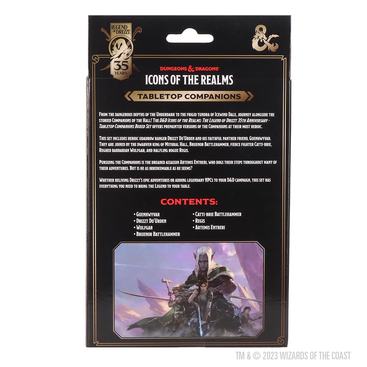 WizKids Wulfgar miniature for iconic frontline support