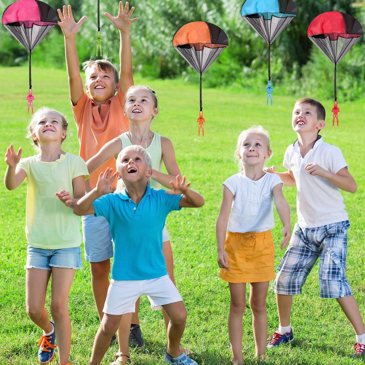 Wizzosivoor outdoor parachute toy perfect for beach or park.