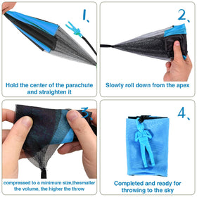 Wizzosivoor party gift parachute toy sparks imaginative play.