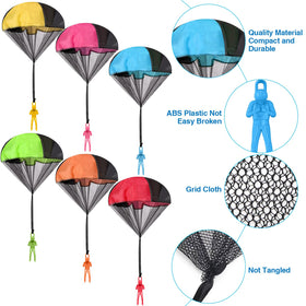 Wizzosivoor six-color parachute toy ideal for group games.