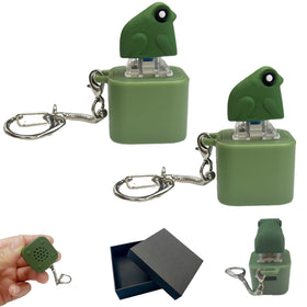 WJOVK frog croaking fidget toy front view for desk focus and fun