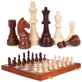 WJZDY 20-inch folding chess board for tournament-style play.