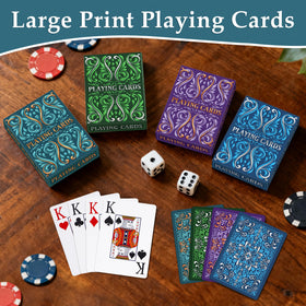 Wkchxd standard poker size cards for classic games.