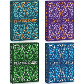 Wkchxd waterproof playing cards deck, perfect for pool parties.