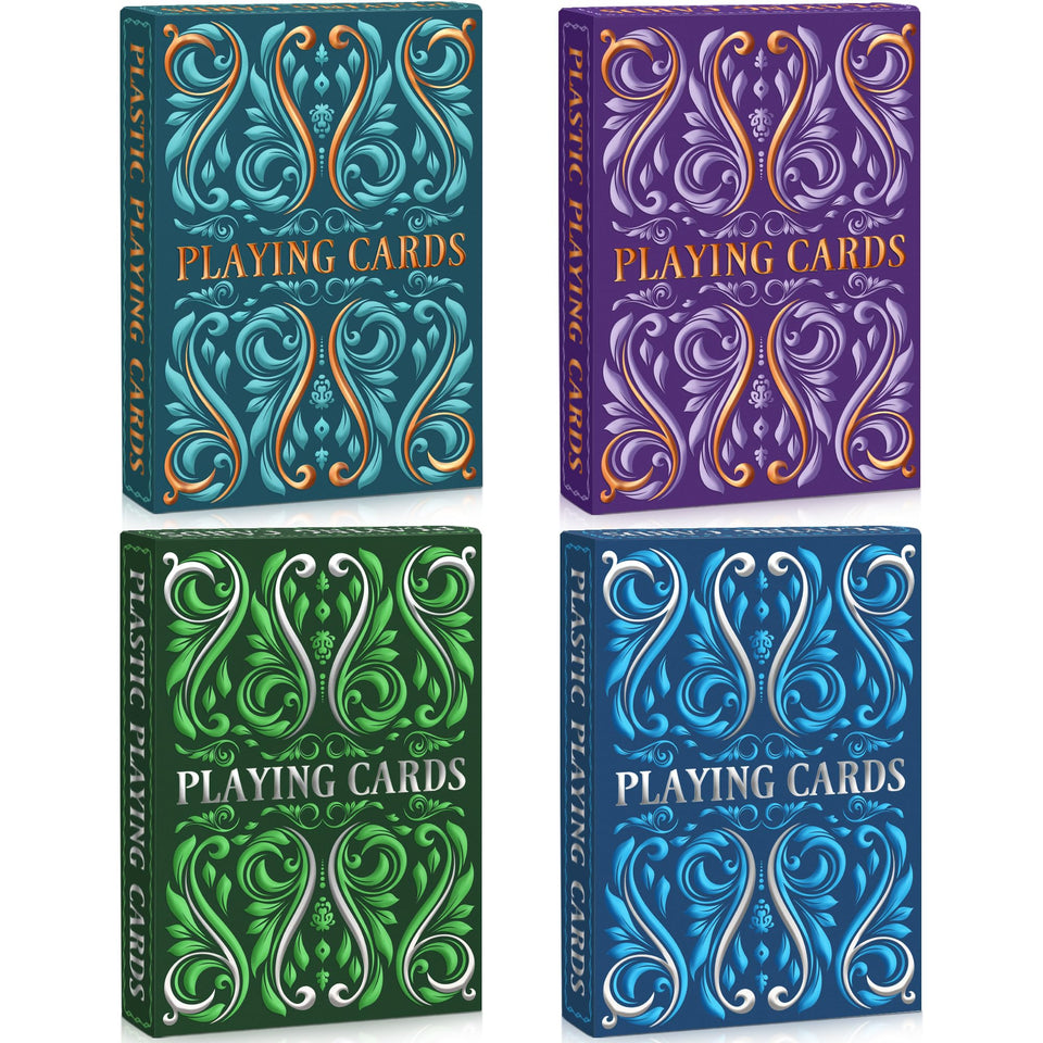 Wkchxd waterproof playing cards deck, perfect for pool parties.