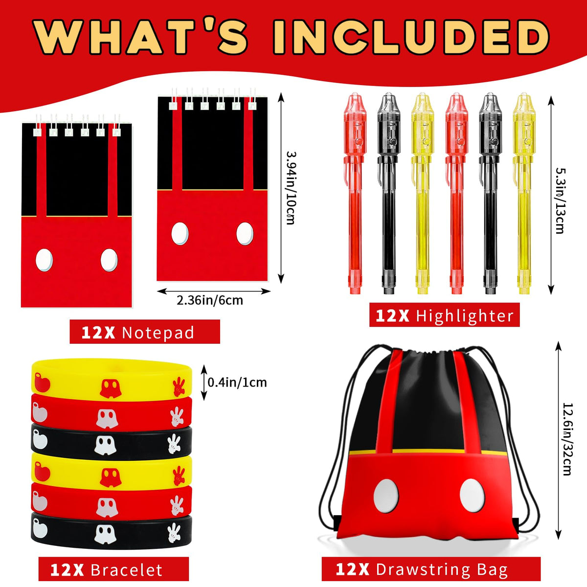 WLBBLQDIE cartoon mouse notebook for note-taking and creativity at events