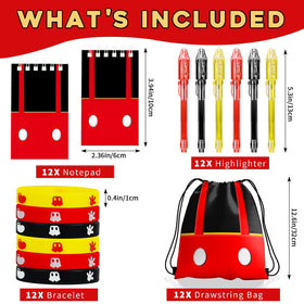 WLBBLQDIE cartoon mouse notebook for note-taking and creativity at events