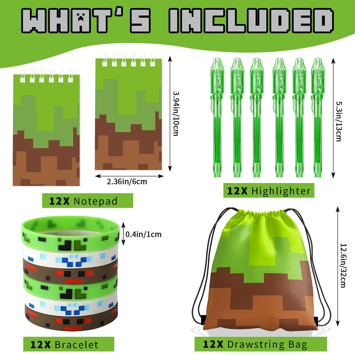 WLBBLQDIE Pixel Theme notebook ideal for party notes and doodles