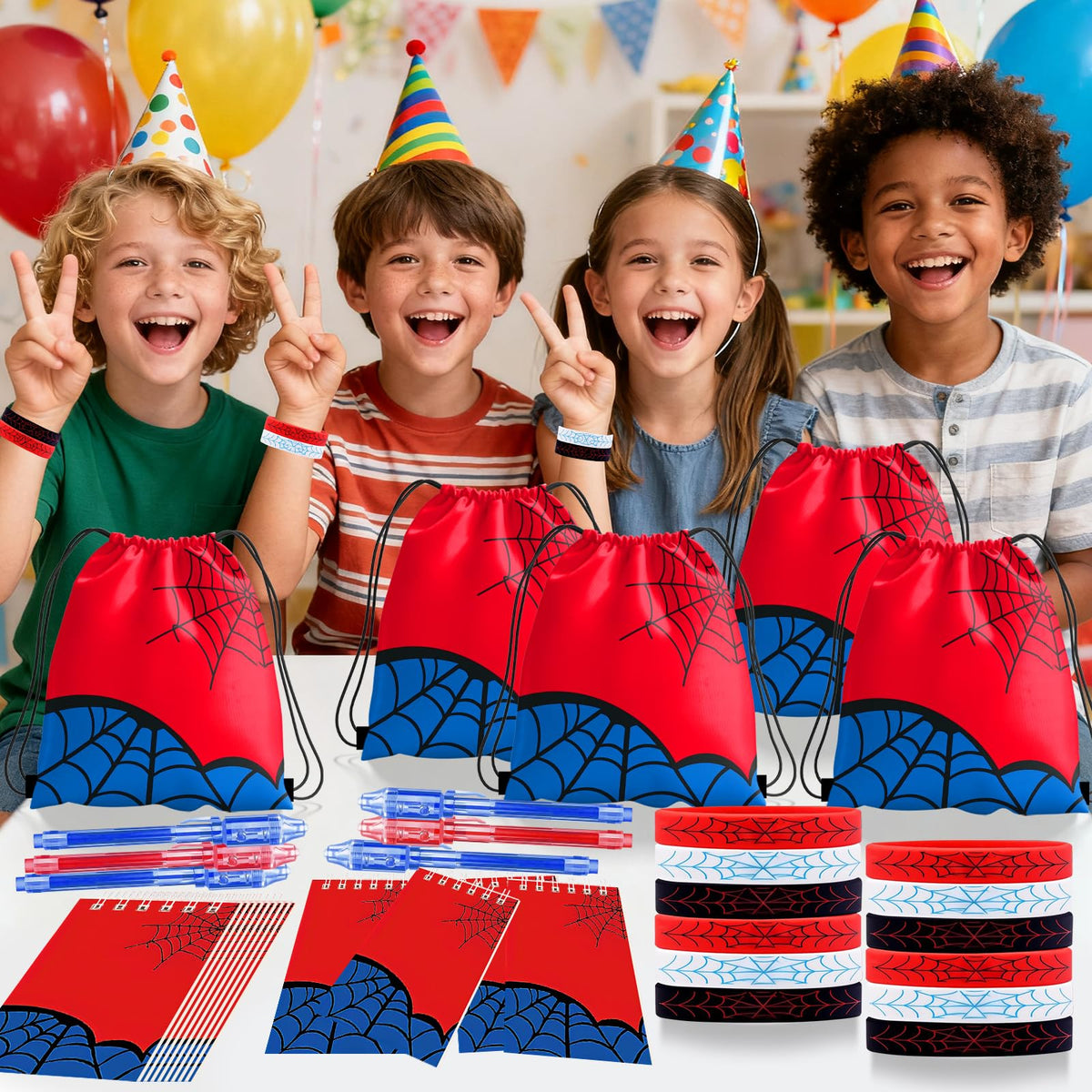 WLBBLQDIE party set ideal for kids birthdays and classroom rewards