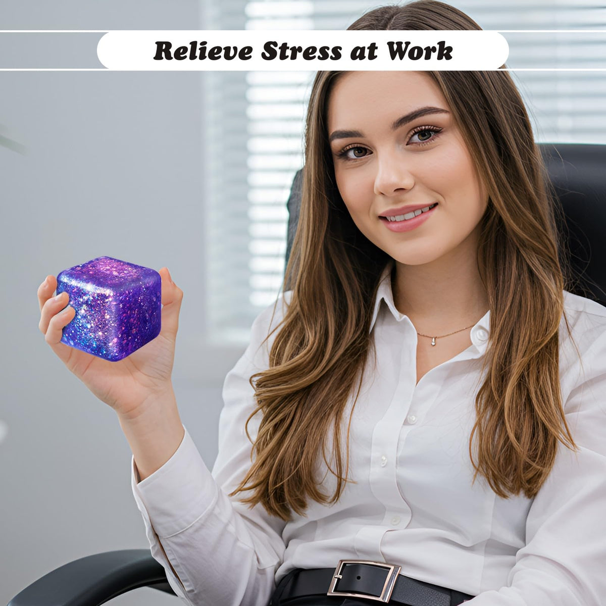 WLVGR stylish gift-ready stress cube set for birthdays and school celebrations.