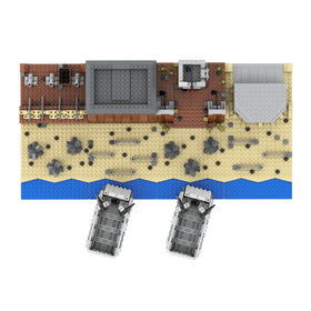 WMBickser 1120-piece building action supports challenging, rewarding assembly for enthusiasts.