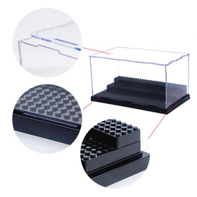 WMM Display case compatible with major brick and figure lines