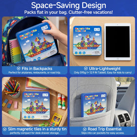 WMXDU travel tiles support on-the-go learning and play.