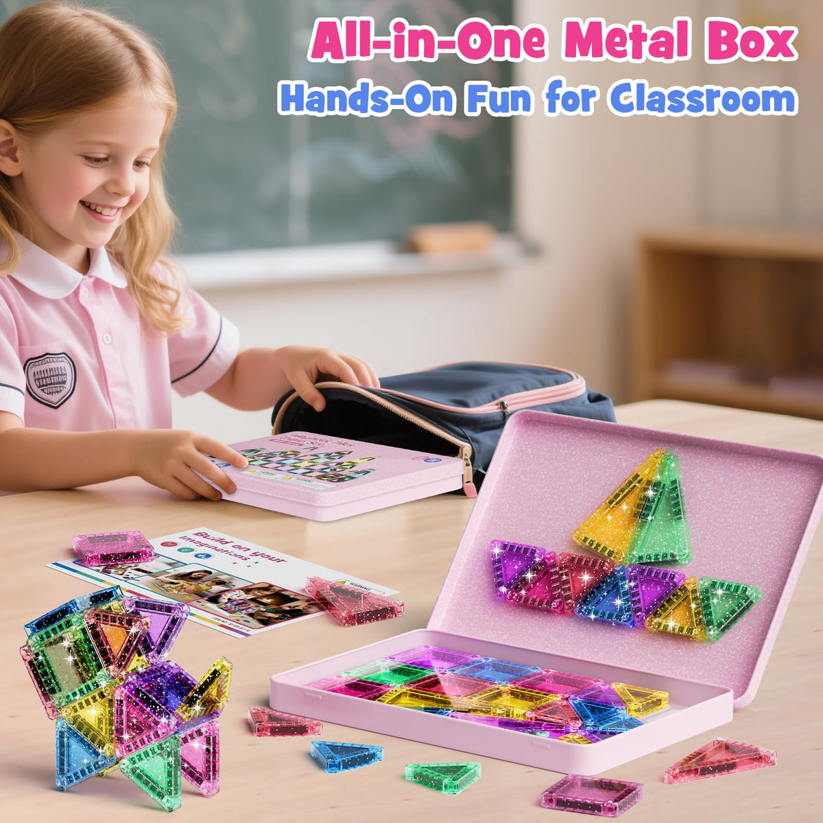 WMXDU kids building toys boost spatial awareness through hands-on play