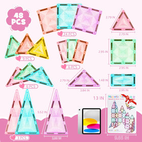 WMXDU princess castle play on the go with vibrant colors