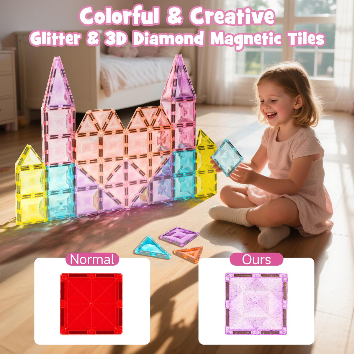 WMXDU glitter macaron set makes a sensory STEM gift for kids