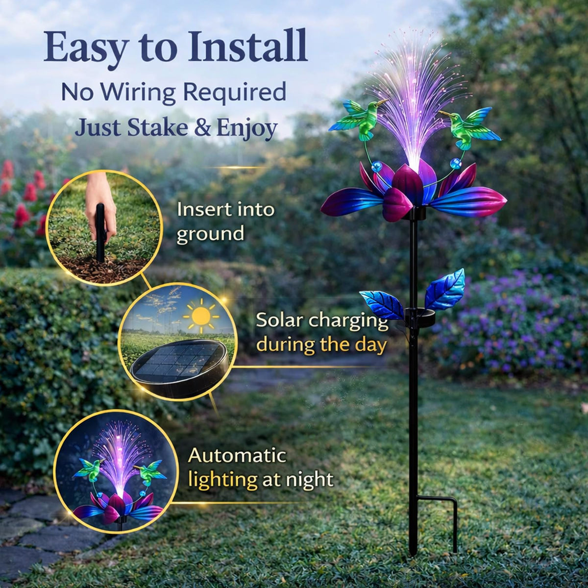 WNXURT wind spinner color-changing night light for enchanting ambiance