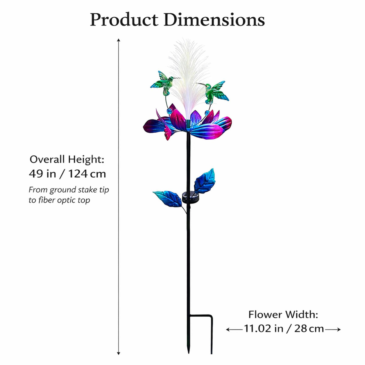 Ideal gift idea: WNXURT hummingbird wind spinner for garden lovers