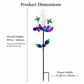 Ideal gift idea: WNXURT hummingbird wind spinner for garden lovers