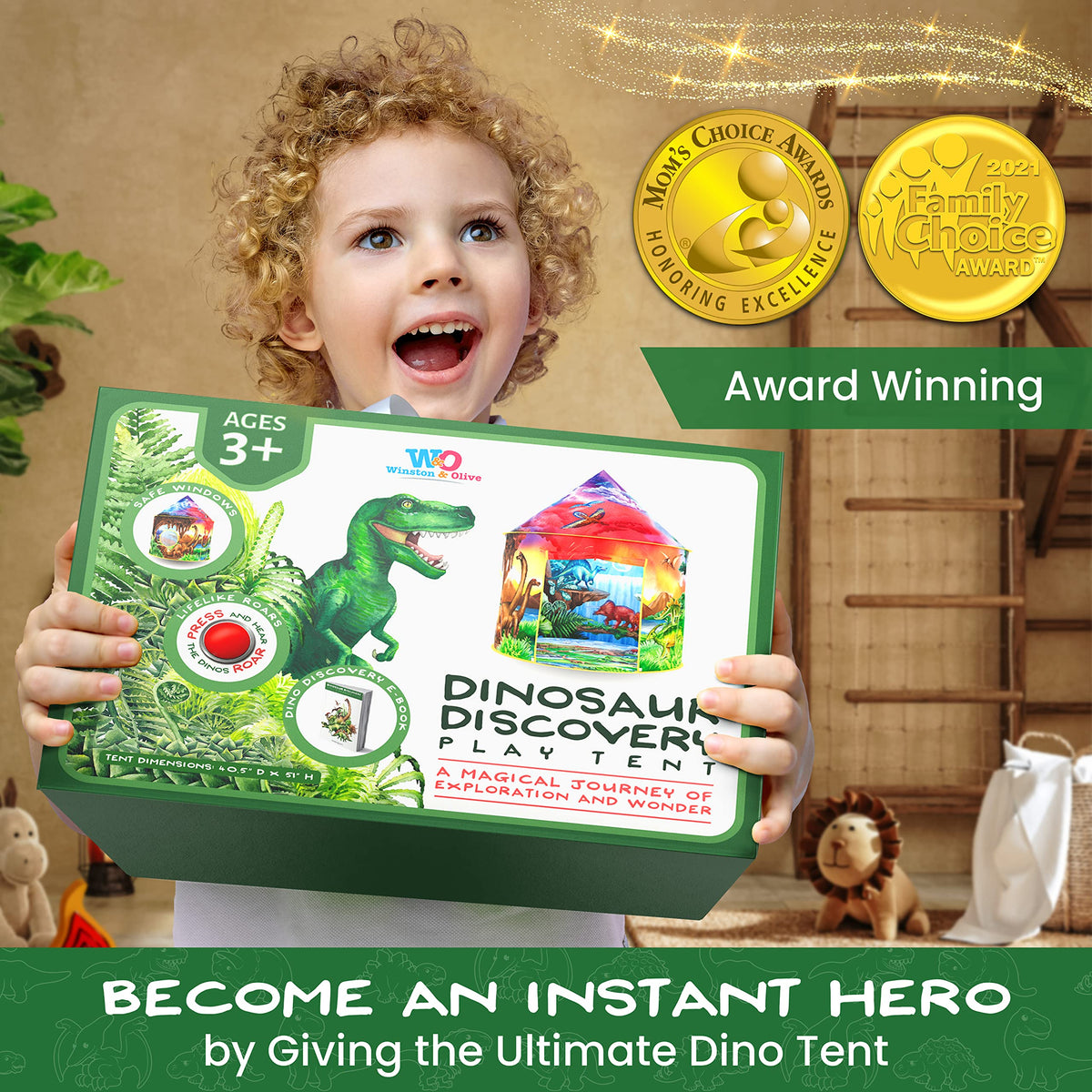 W&O Dino Discovery e-booklet complements play with fun facts