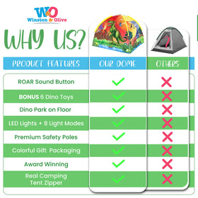 Durable W&O design ideal for indoor and outdoor adventures.