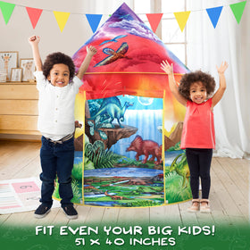 W&O Dinosaur sounds activate with Roar Button for engaging pretend play