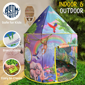 W&O Durable fiberglass rods provide sturdy, safe shelter.