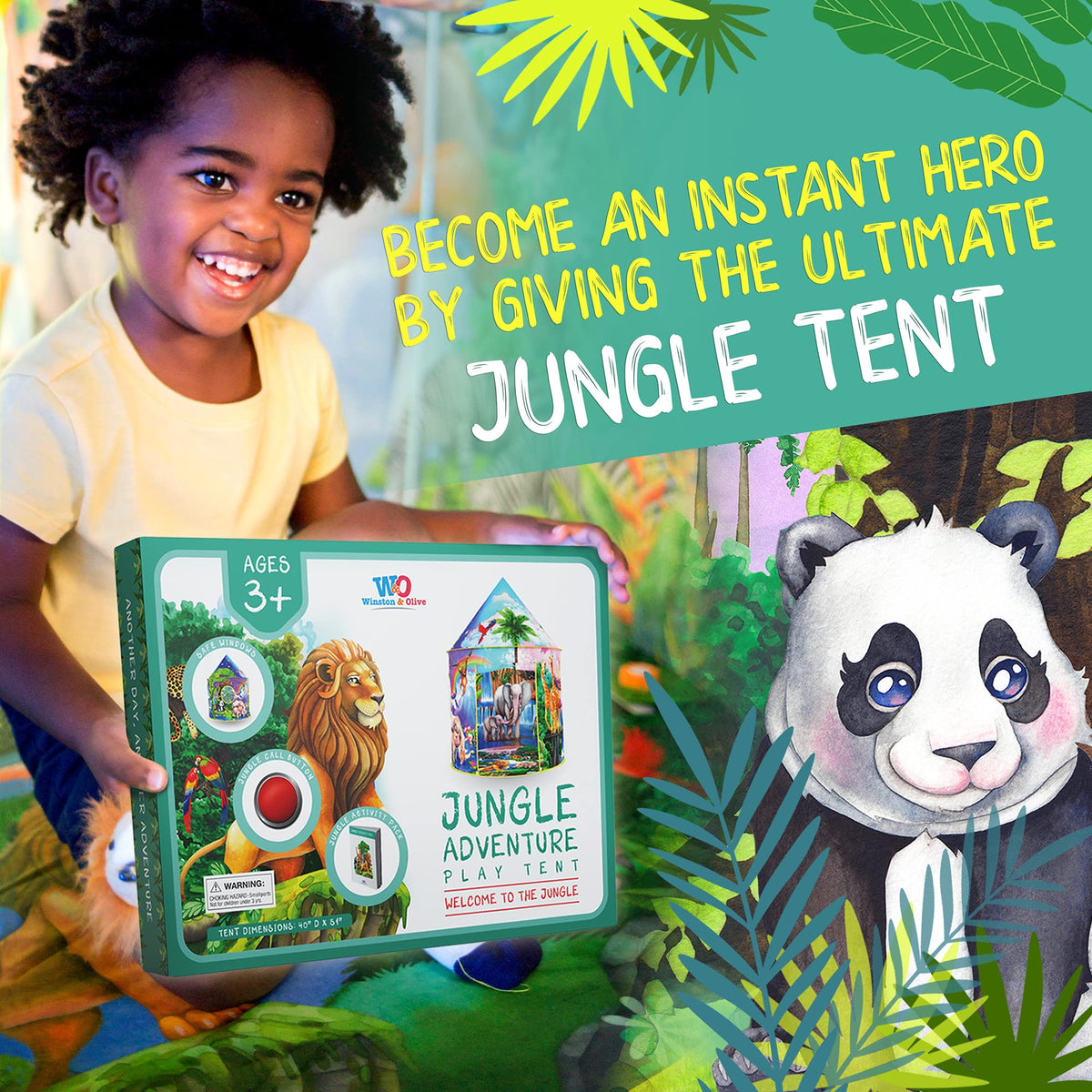 W&O Jungle artwork with detailed design inspires storytelling.