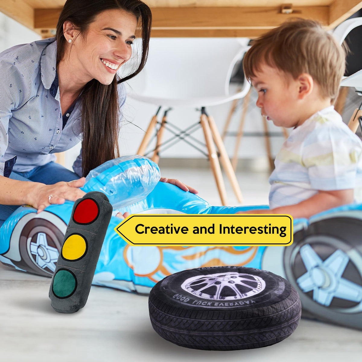 Woanger car themed room decor display sparks imagination