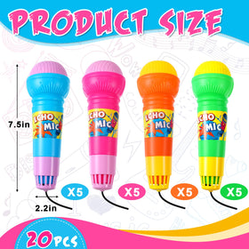 Woanger Echo Microphone Toy, kid-friendly design for easy handling during play.