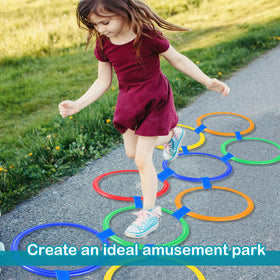 Woanger hopscotch fosters friendly competition and bonding during group play