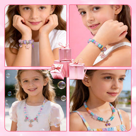 WOANZZ pink jewelry kit inspires budding creators.