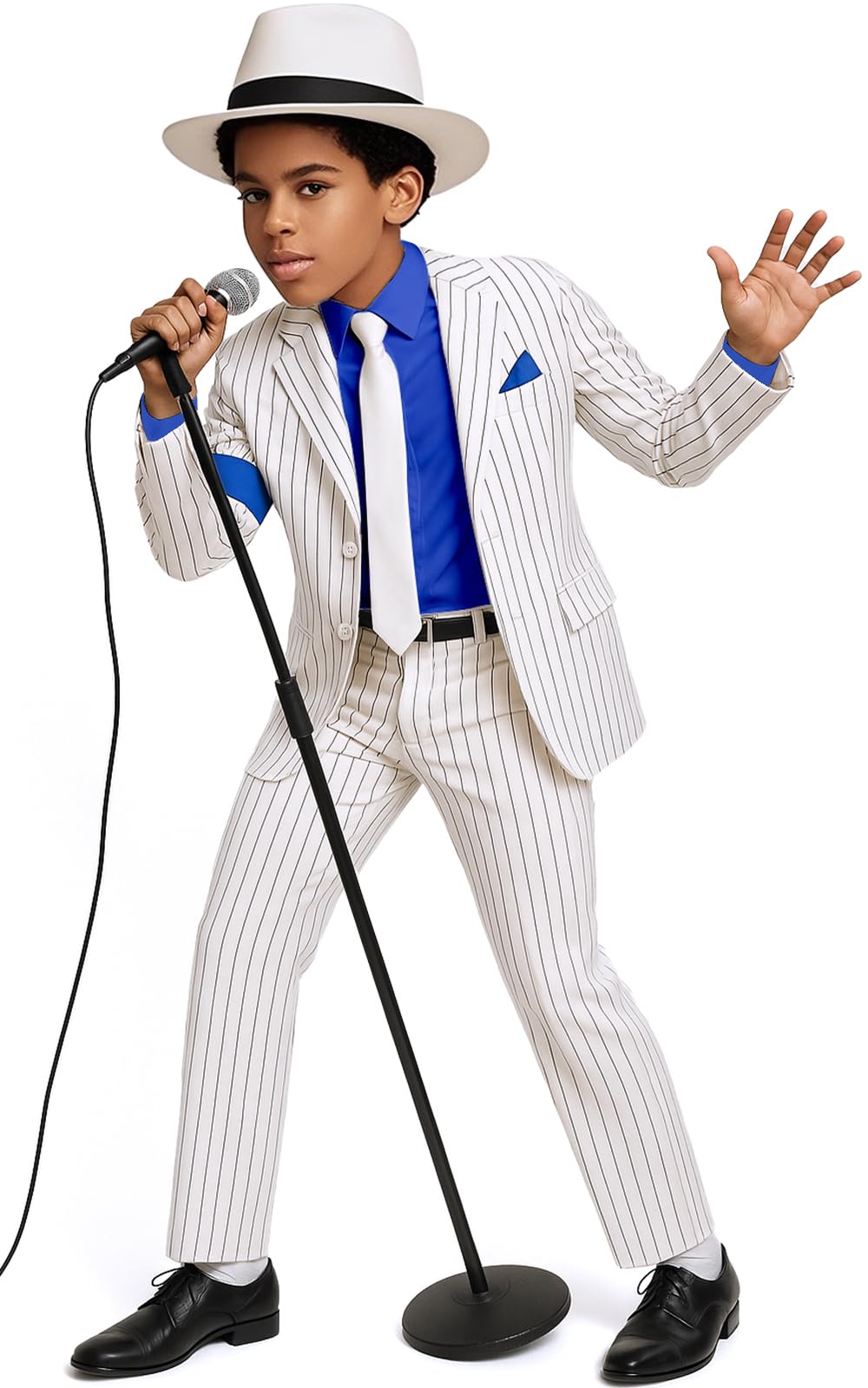 Woaproer Kids Dance Star Costume jacket for stage-ready performances