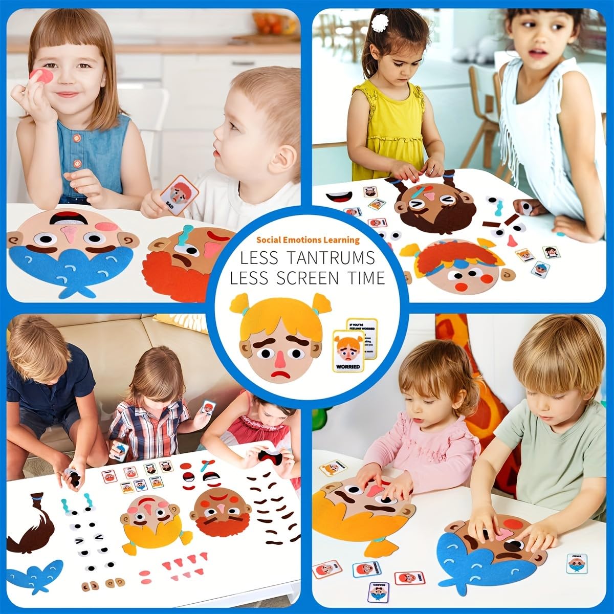 WOBOX reusable felt kit supports sustainable, mess-free learning at home.