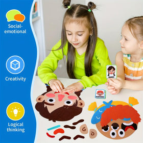 WOBOX non-toxic felt materials ensure safe, reusable play sessions.