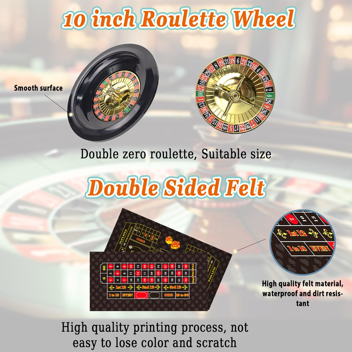 WodGod double-sided felt mat stays vibrant through rounds and spills