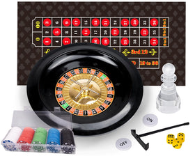 WodGod roulette wheel in action with double-sided felt for home game nights